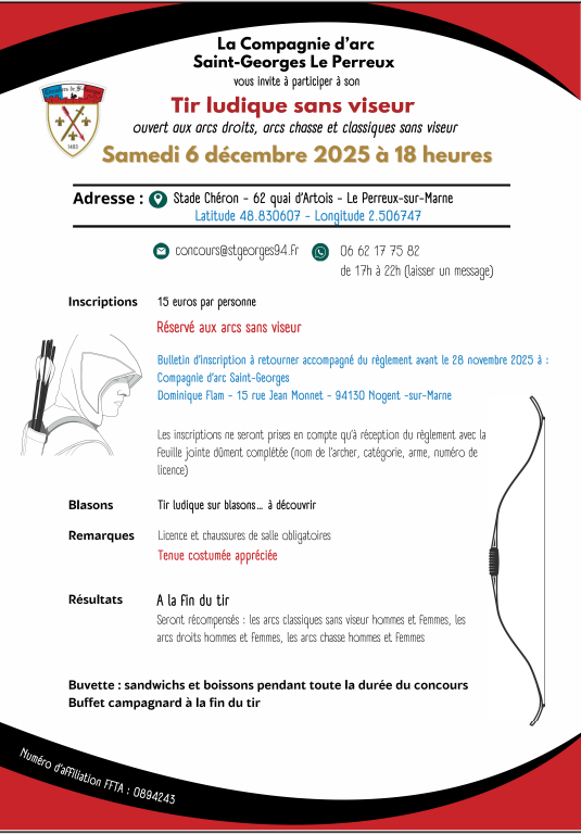 Tir ludique sans viseur de Saint-Georges Le Perreux